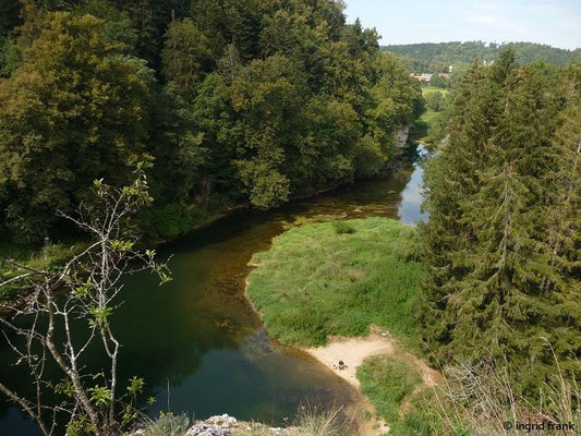 Blick auf die Donau vom Amalienfelsen 