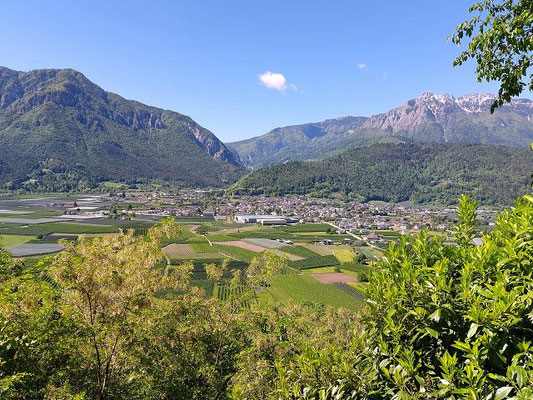 Blick auf Caldonazzo