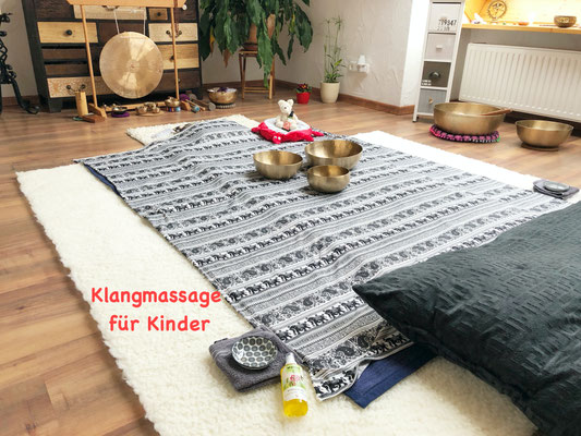 Klangmassage für Kinder