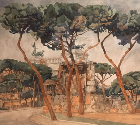 Victor Emmanuel, Otto Eberhardt, 2007, Aquarell, Papier, 66x56cm, ID1360
