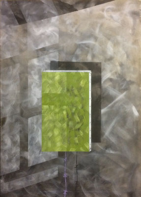 Shadow, Shihab Vaippipadath, 2002, Acryl, Leinwand, 85x120cm, ID1281