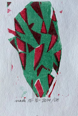 15-12-2014/GH, Christian Gerblich, 2014, Druck, Papier, 11x14cm, ID1809