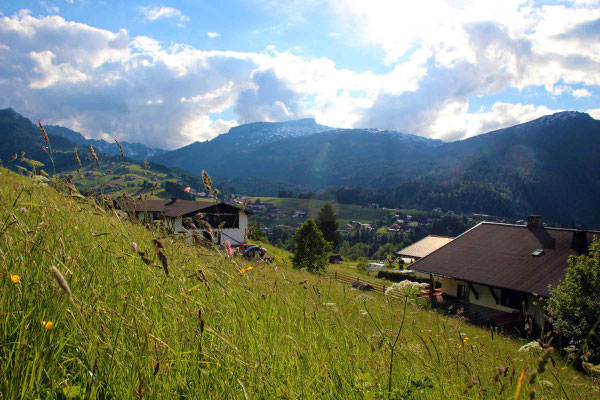 Rundherum, Gästehaus Wiesengrund, Riezlern im Kleinwalsertal, mit Frühstück