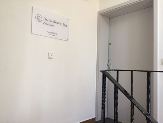 Acrylschild Flurschild München