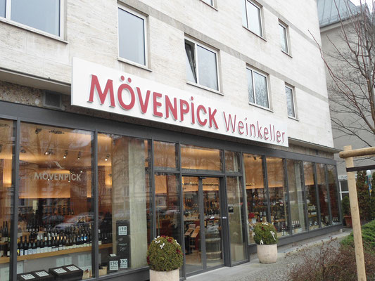 Einzelbuchstaben LED Vollvergossen Mövenpick München