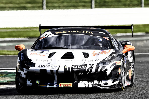Jens Liebhauser Ferrari Challenge Silverstone 2017