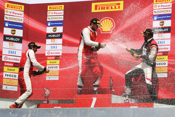Jens Liebhauser Ferrari Challenge Budapest 2017