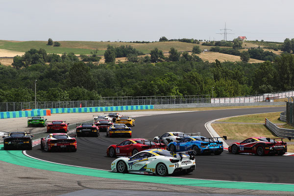 Jens Liebhauser Ferrari Challenge Budapest 2017