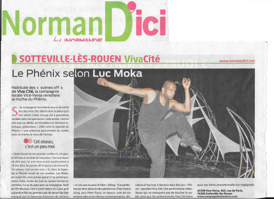 Portrait Luc Moka Normand'ici