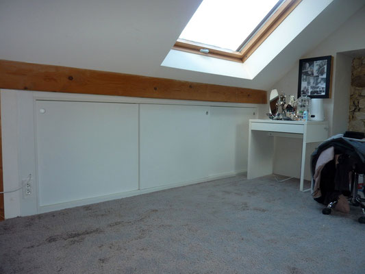 Placards / Portes coulissantes sous rampant