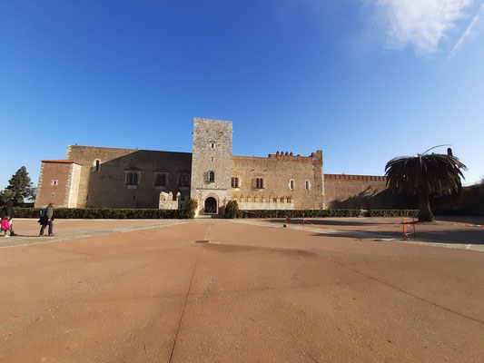 Perpignan der Palast der Könige von Mallorca