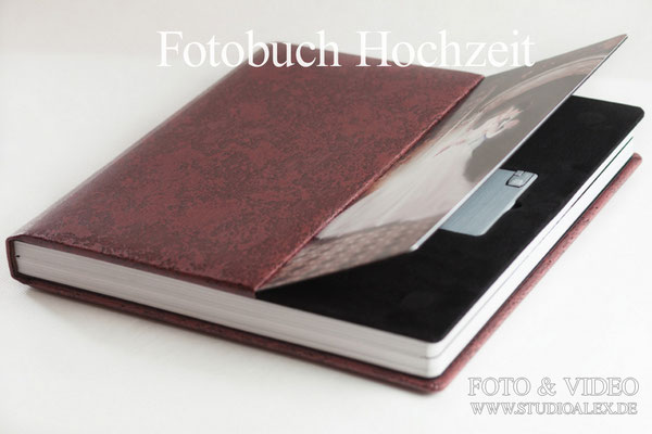 Hochzeit Fotobuch mit USB-Stick