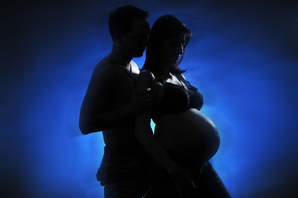 Schwangerschaftsfotos im Fotostudio Amberg