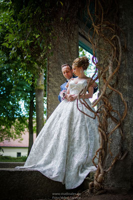 Hochzeitsfotos im Englischen Garten Amberg