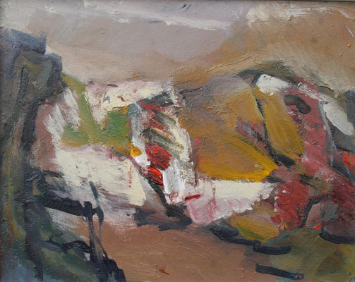 "Thüringische Landschaft",2012,Acryl/Leinwand,40x50