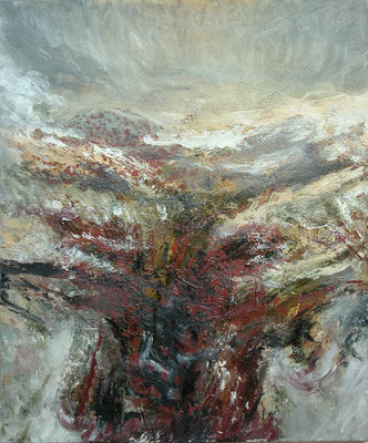 "Tingvellir"(Island),2001, Öl/Leinwand, 60x50