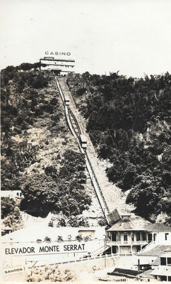 De kabelbaan naar Monte Serrat in Santos bestaat nog steeds.