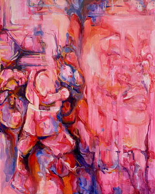 The March, 100x80 cm, olieverf op doek, 