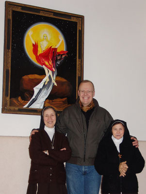 Pintura de la Resurrección para la cripta del Monasterio de san Clemente, 2014