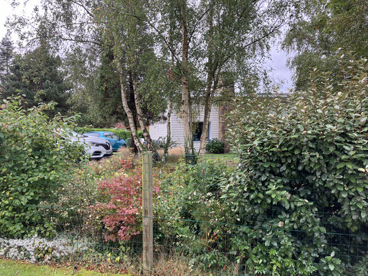 Parking clos sur le devant de propriété-le gîte se situe à l'arrière au calme du Gîte 4* Entre Mer et Forêt Quend plage Baie de Somme-Baie d'Authie