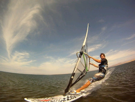 windsurfen in La Canchita - Paracas Bay