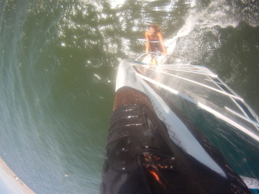 windsurfen in La Canchita - Paracas Bay