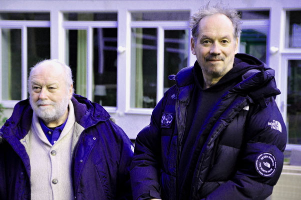 Schauspieler Thomas Thieme  Regisseur und Autor Alexander Adolph 