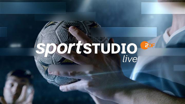 Logo"sportstudio live - Handball-WM" © Honorarfrei für redaktionelle Berichterstattung inkl. SocialMedia bei Nennung ZDF und Design und Marke. 