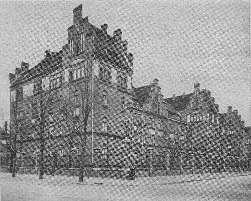 Kaserne an der Moltkestraße (Quelle: Genwiki - Memeler Dampfboot)