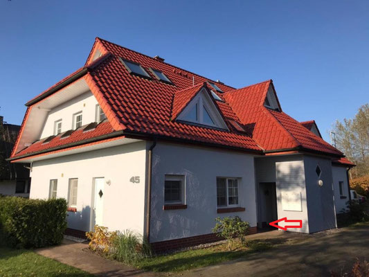 Hier geht´s in die Wohnung