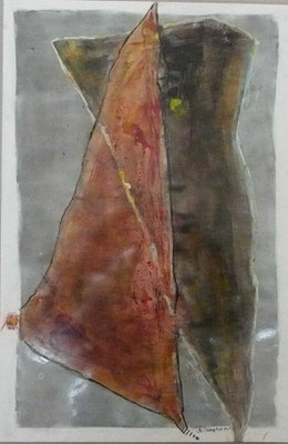 "DU & ICH" Tintogtafik, 50 x 70 cm