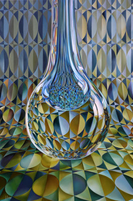 LACRIMOSA. Óleo/tela, 150 x 100 cm.