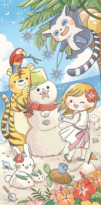 「ひらめく！まちがいさがし」設問イラスト（マガジン・マガジン様）
