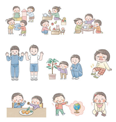 「R7年度 中学校 技術・家庭科（家庭分野）教科書」挿絵（東京書籍様）/2025年