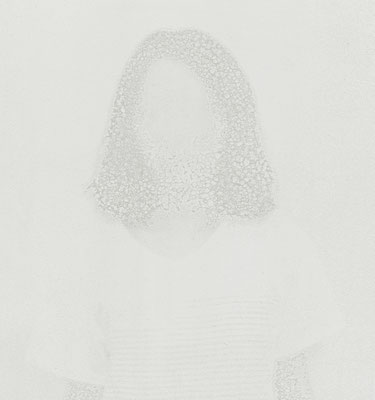Untitled • Portrait 14 - 02｜80×75cm｜2012｜inkjet printing on japanese paper