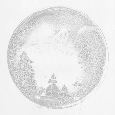 Dreams-spill over 07 - 02 ｜ 80×80cm ｜ 2007 ｜ digitalprint,acrylic