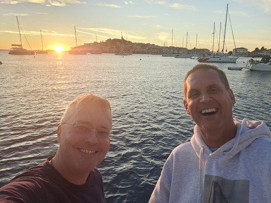 Männer auf Kurs Segeln Coaching: Andreas und Daniel