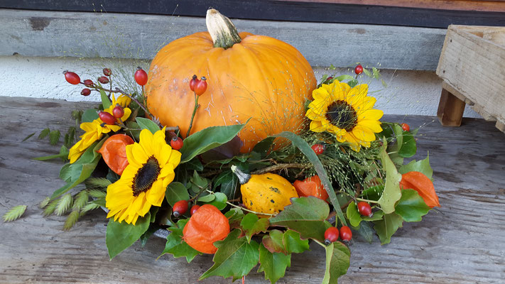 Herbst-Hochzeitsdekoration