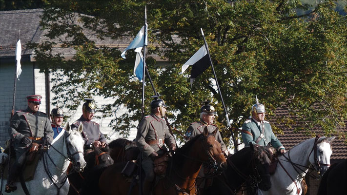 Deutscher Kavallerieverband, Gedenkritt Abschaffung der Schweizer Kavallerie, Kavalleriepferd