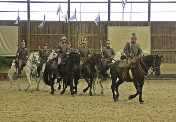 Deutscher Kavallerieverband, Benefizveranstaltung Filderstadt, Bayerische Ulanen, Kaiserulanen