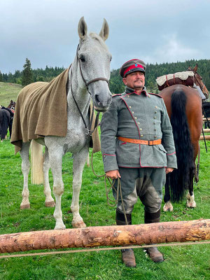 Deutscher Kavallerieverband, Gedenkritt Abschaffung der Schweizer Kavallerie, Kavalleriepferd