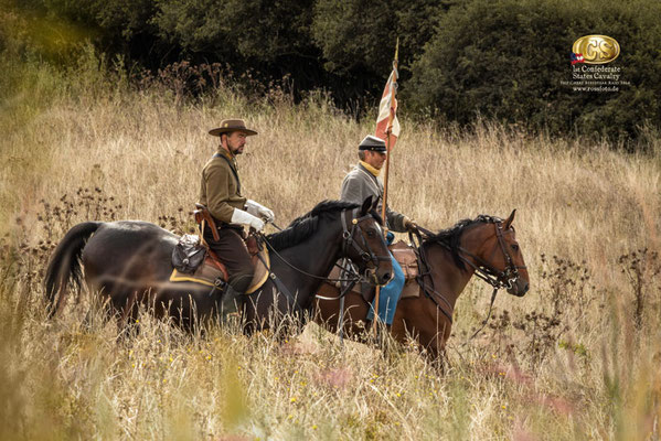 RossFoto Dana Krimmling, Reenactment Great Beefsteak Raid, Deutscher Kavallerieverband, Pferdefotografie, US CS Cavalry, 