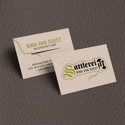 Logo & Corporate Design „Sattlerei Nina van Soest“ https://www.freepik.com/author/rawpixel-com