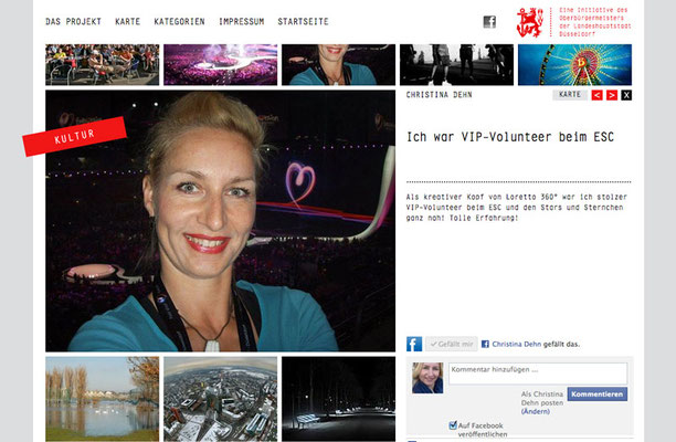 Als VIP-Volunteer beim ESC 2011