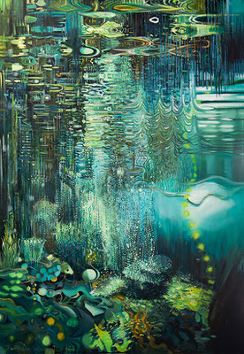 Arpeggio. Olej na płótnie, 70x100cm