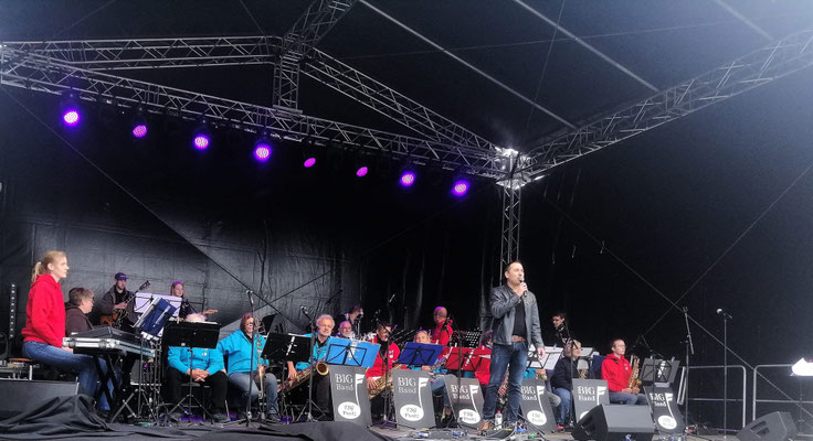 Als Dirigent der FSG Big Band 