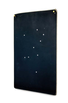 ANGELA SCHILLING  I  Das Sternbild Kunst  I Stahl, falsche Diamanten  I  29,5 x 23,5 x 0,3 cm  I  Auflage 10