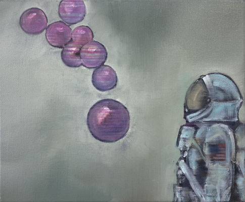 ISABEL FRIEDRICH  I  Strong operator I  Öl auf Leinwand  I  25 x 30 cm