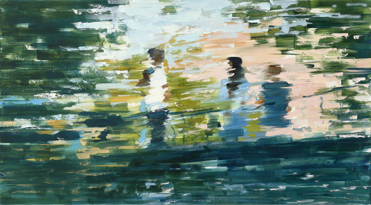 RENATA TUMAROVA  I  Timeless  I  Öl auf Leinwand  I  100 x 180 cm  