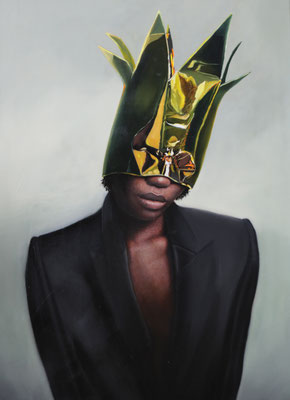 DAVID UESSEM  I  It's good to be the king  I  Öl auf Leinwand  I  100 x 70 cm